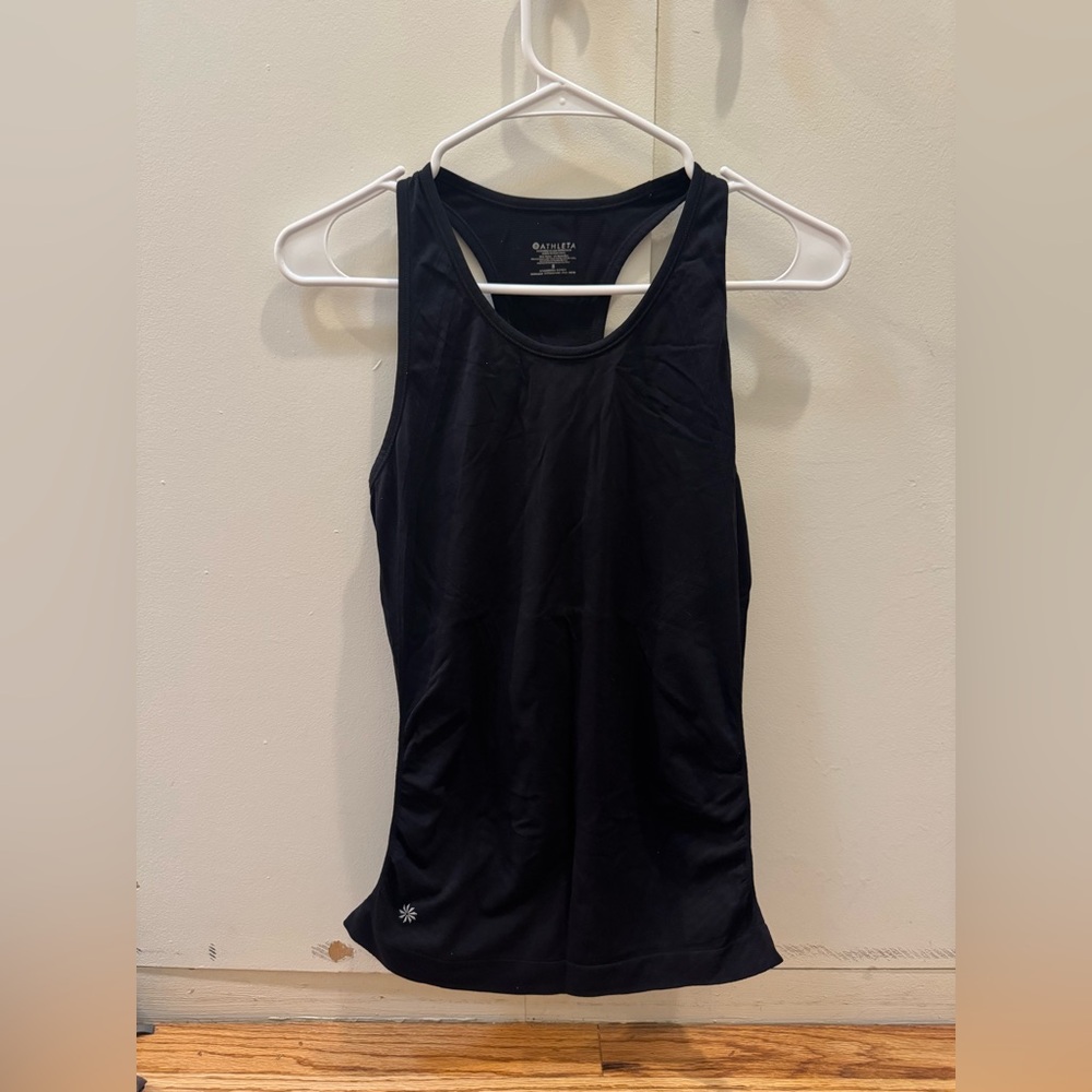 Athleta: Momentum Seamless Tank: Black